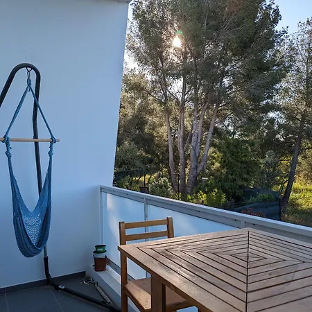+ Balcon Dans Maison Calme - 5 Min Des Plages * לה קיוטאט